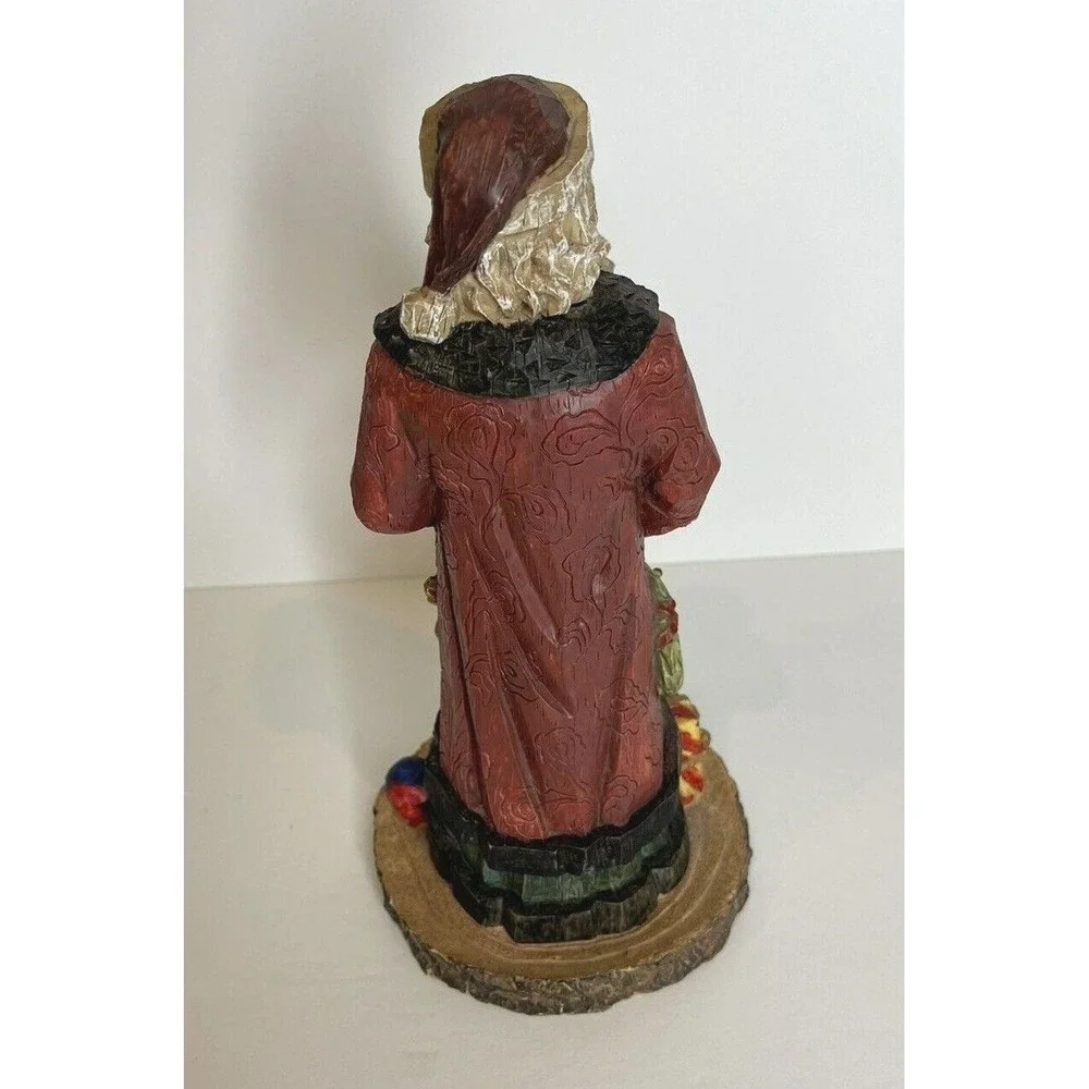 Collectible Santa Figurine Cedar Creek Collection Holiday Christmas Vintage